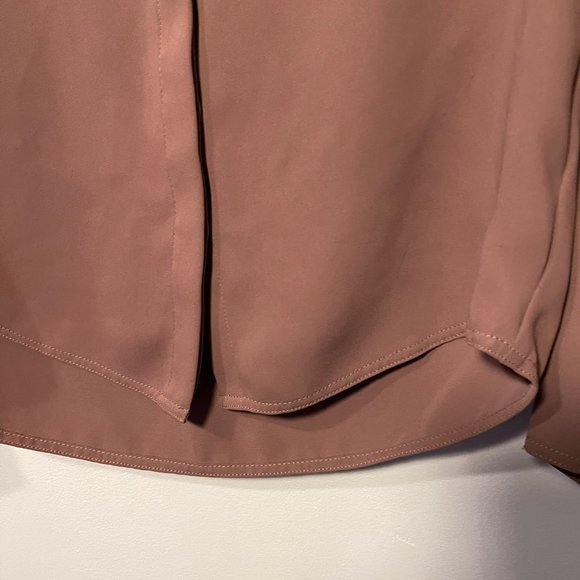 Babaton Tan V-Neck Blouse - Picture 11 of 13